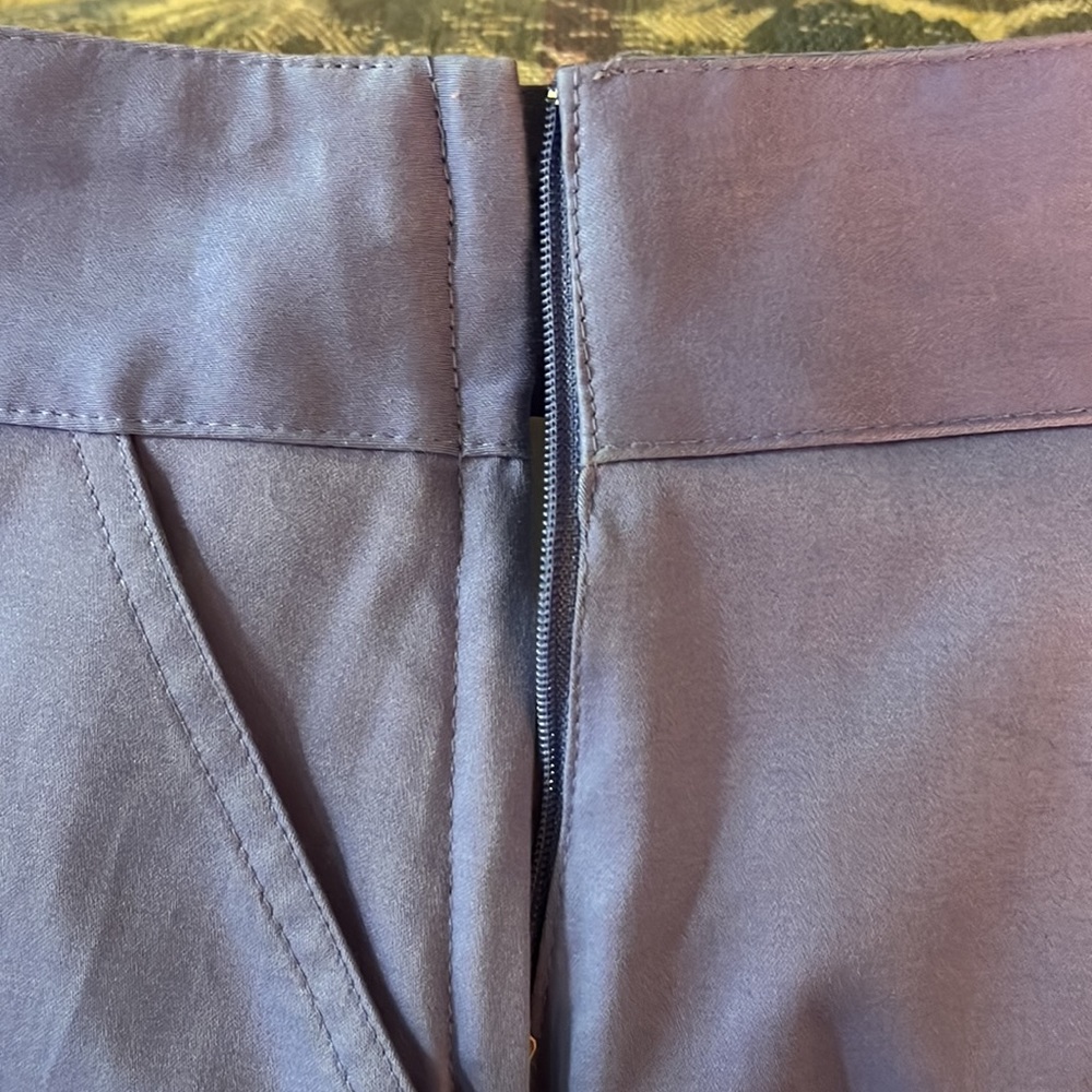 Lija Periwinkle Golf Skort with Front Pockets and One Rear Pocket with Logo - Picture 4 of 6